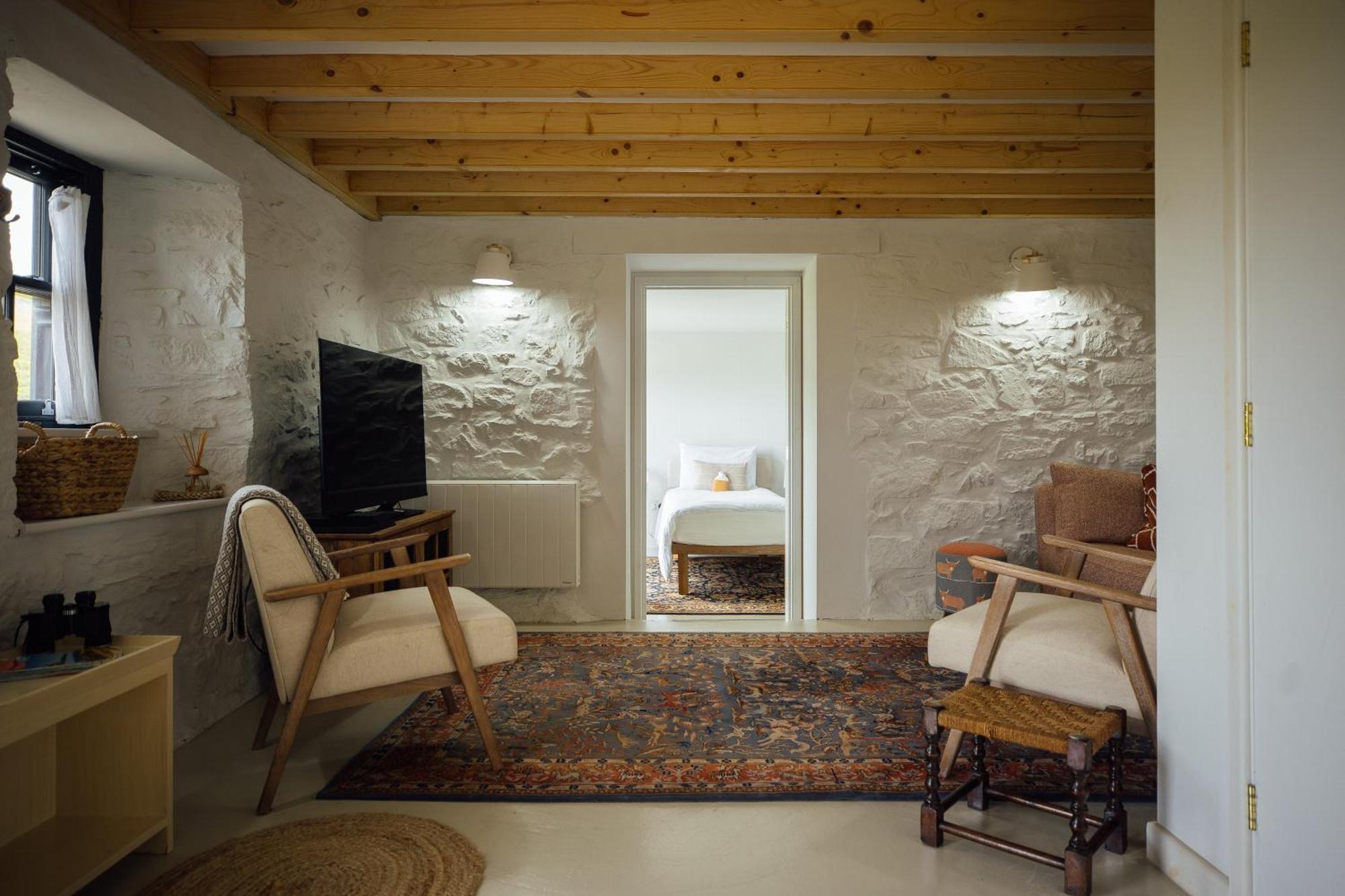 Cliff-Top Cottage On Coast Path W/Panoramic Views Trevine Exterior photo
